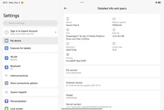 Xiaomi Pad 8 software