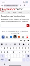Gboard in portrait mode