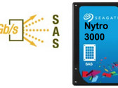 The Nytro 3000 SSDs feature a dual-port SAS connection that provides reliability, endurance and read speeds of up to 2.2 GB/s. (Source: Seagate) 