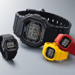 The G-Shock Nano compared to the regular DW-5600 (Image source: Casio)