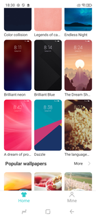 Themes (Image source: Screenshot - Sergey Tarasov - Notebookcheck)