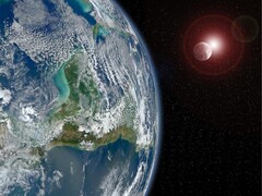 An image showing the Earth and the Moon. (Image source: Buddy_Nath - Pixabay)