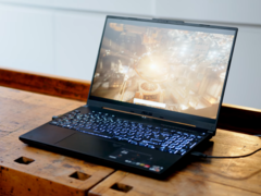 The Asus TUF A16 gaming laptop is massively discounted at Best Buy for Black Friday. (Image source: Notebookcheck)