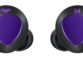 The Galaxy Buds+ BTS edition sports a bright purple color scheme (Image source: @evleaks)