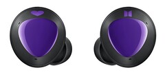 The Galaxy Buds+ BTS edition sports a bright purple color scheme (Image source: @evleaks)