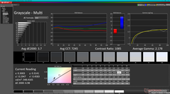 Grayscale before calibration