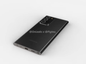 A "Galaxy Note 20+" render. (Source: OnLeaks x Pigtou)