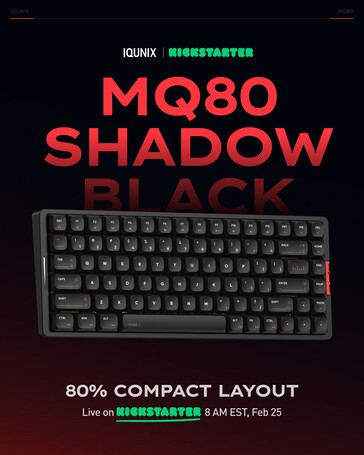 Iqunix MQ80 in shadow black