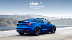 The 1.99% Model Y financing order deadline has been extended (Image source: Tesla)