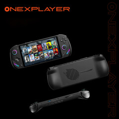 The OneXFly F1 Pro is the first gaming handheld with AMD&#039;s Zen 5 architecture. (Image source: One-Netbook)