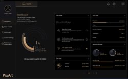 Performance profiles in ProArt Creator Hub