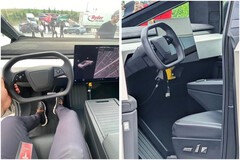 Leaked images of the Cybertruck interior reveal a minimalist design that might not be for everyone. (Image source: Cybertruck Owners Club)