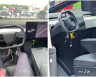 Leaked images of the Cybertruck interior reveal a minimalist design that might not be for everyone. (Image source: Cybertruck Owners Club)