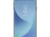 The 2017 Samsung Galaxy J7, in black. (Source: Samsung)