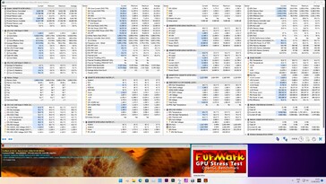 Stress test FurMark (PT, 100 per cent)