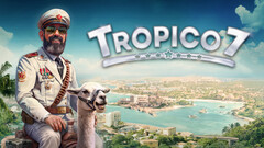 Tropico 7 poster. The new game will continue the story of El Presidente.