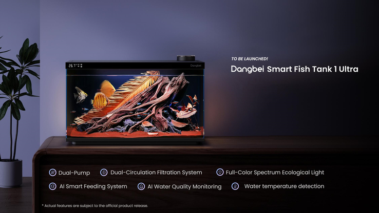 ... and the Fish Tank 1 Ultra on the IFA 2025 crowd. (Source: Dangbei)