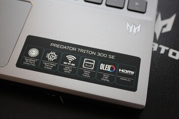 Acer Predator Triton 300 SE specs (image via Acer)