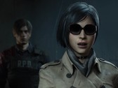 Ada Wong rocks up in the remaster in shades and a trench coat. (Source: Capcom)