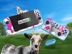 Goat Simulator celebrates its 10th anniversary with special editions of the CRKD Nitro Deck and Neo S controller. (Image source: CRKD)