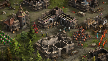 An image showing a city in Cossacks 3.