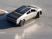 Cybertruck's rear wheel steering comes in handy at U-turns  (image: Joe Tegtmeyer)