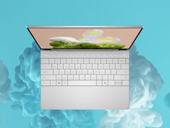 The Dell XPS 13 9350 weighs only 1.2 kg (2.6 lbs). (Image source: Dell, Unsplash, edited)