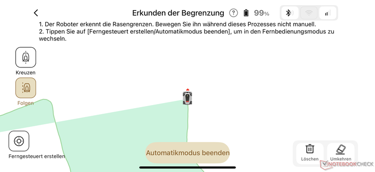 AI Mapping (here: Dreame A3 AWD Pro)