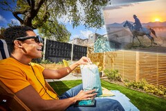 The Nreal Air AI glasses will be available in the UK later this spring. (Image source: EE)