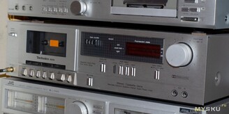 Full-size cassette players such as the RS-M24 normally deliver better sound and are more pleasant to use than portable products (Image source: MySKU)