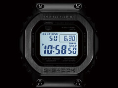 The Casio G-Shock GMW-B5000D-1 (pictured) comes with a solid Screw Lock Back and has been DLC treated for resistance to wear. (Image source: Casio)