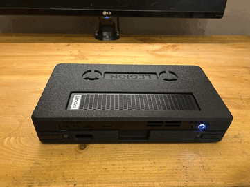 Lenovo Legion Go Laptop ventilation and power button access cutouts. (Image source: u/MysteriousAlarm897 on Reddit)
