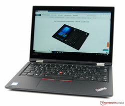 The Lenovo ThinkPad L390 Yoga convertible review. Test device courtesy of campuspoint.de.