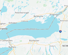 The name of Lake Ontario remains unchanged on MapQuest.