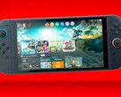 Nintendo Switch 2 with Legend of Zelda: Tears of the Kingdom background. (Image source: Nash Weedle on X)