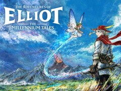 Official key art illustration for The Adventures of Elliot: The Millennium Tales.