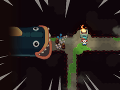 Pictured - an ingame screenshot from Under the Island.