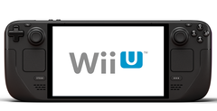 Vanilla will turn your Steam Deck, pictured and a range of other hardware into a GamePad for your Wii U (Image Source: Valve / Nintendo)