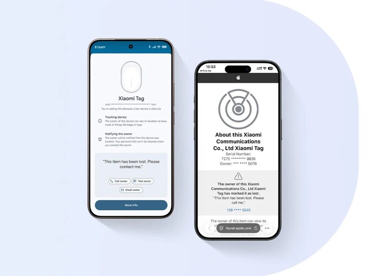 The Xiaomi Tag has a Lost Mode