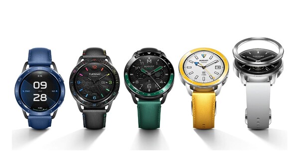 The Xiaomi Watch S3 has an interchangeable bezel. (Image source: Xiaomi).