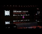 AMD has unveiled three new processors with 3D V-cache at CES 2023 (image via AMD)