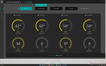 Real-time system vitals but with no way to export the readings