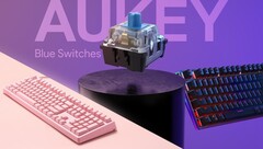 Aukey&#039;s RGB mechanical keyboard. (Source: Aukey)