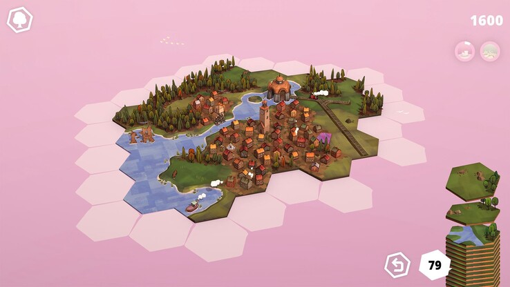 How well each tile is placed largely defines the ultimate outcome of the game. (Image source: Steam)