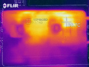 Heat development, bottom (load)