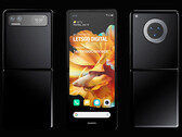 A concept render of how the MIX Flip could look. (Image source: LetsGoDigital & Technizo Concept)