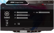 MSI Dragon Center options