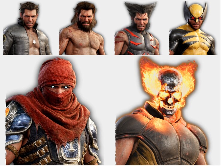 6 of the 32 leaked suits.