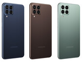 The Galaxy M33 has a 6,000 mAh battery and the same display as the Galaxy M23. (Image source: Samsung)