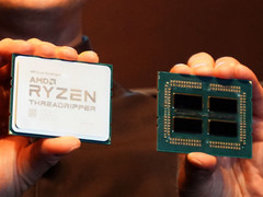 The Threadripper 2990X prototypes were showcased at Computex earlier this month. (Source: AMD) 
